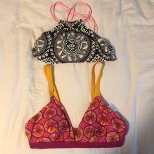 BUNDLE 2 target bikini tops